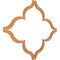 Ekena Millwork 66 56W x 66 56H x 38T Large May Decorative Fretwork Wood Ceiling Panels, Cherry CELW67X67X0375MAYCH - alternate 2
